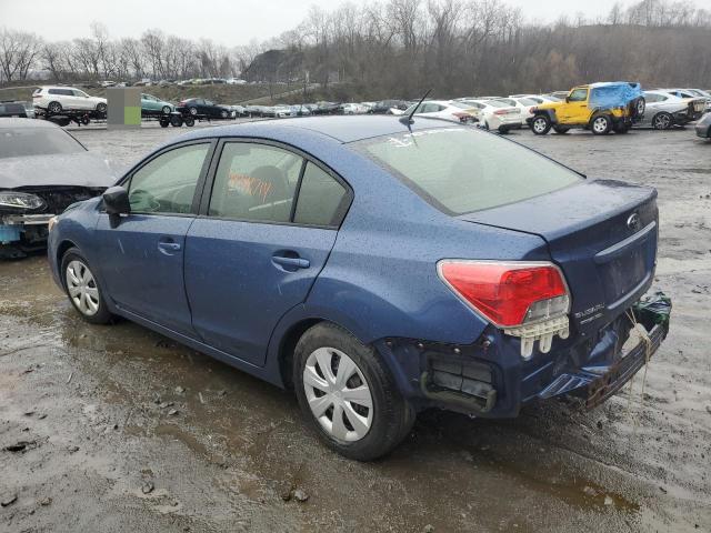 JF1GJAA66DH007973 - 2013 SUBARU IMPREZA BLUE photo 2