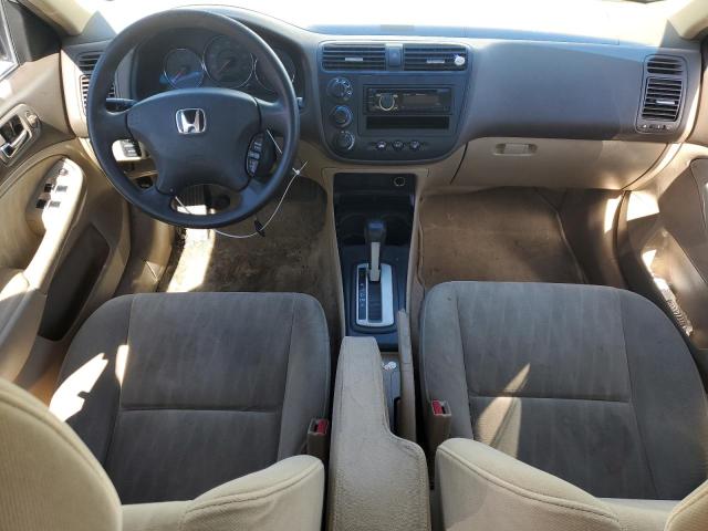 2HGES16584H545732 - 2004 HONDA CIVIC LX WHITE photo 8