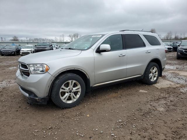 1C4SDJDTXDC538846 - 2013 DODGE DURANGO CREW SILVER photo 1