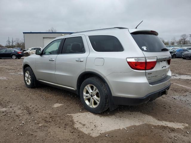 1C4SDJDTXDC538846 - 2013 DODGE DURANGO CREW SILVER photo 2