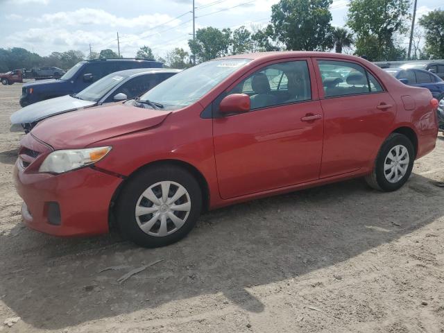 2T1BU4EE4DC989196 - 2013 TOYOTA COROLLA BASE RED photo 1