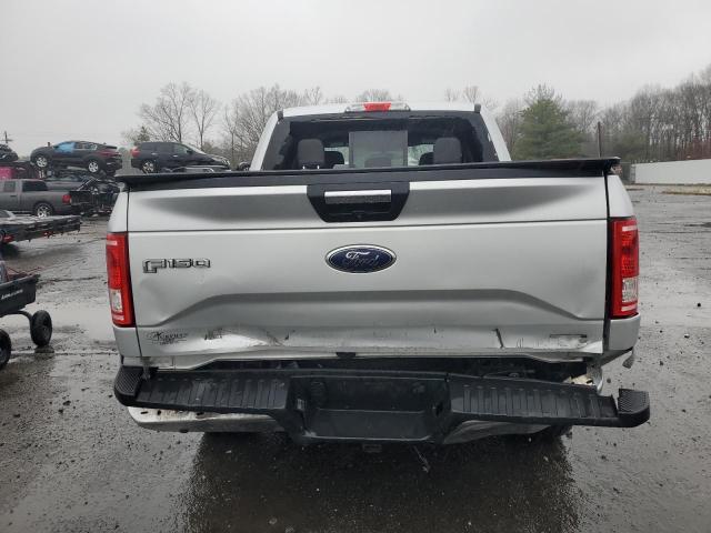 1FTEW1E84GKD20025 - 2016 FORD F150 SUPERCREW SILVER photo 6