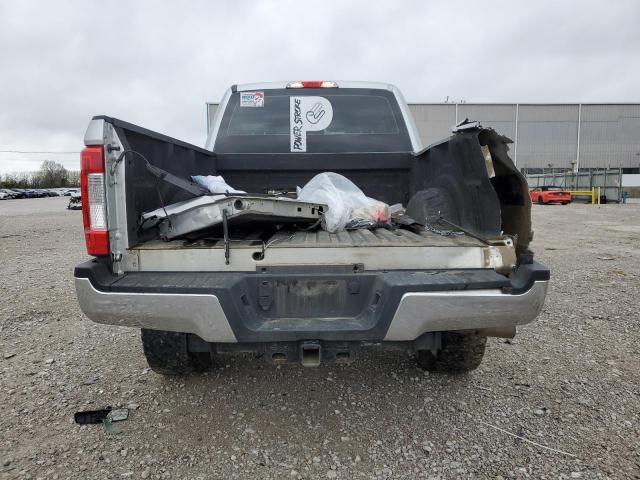 1FT7W2BTXJEB70886 - 2018 FORD F250 SUPER DUTY SILVER photo 6