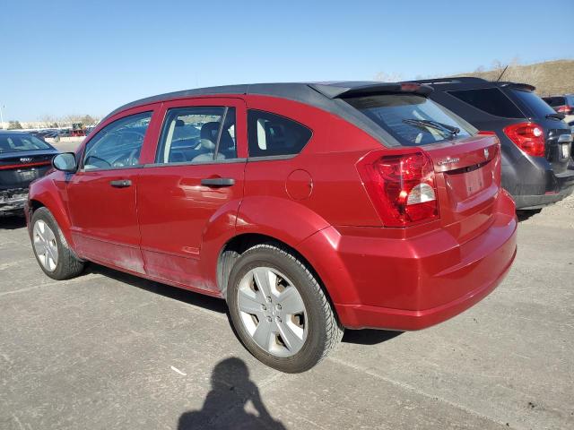 1B3HB48B17D113101 - 2007 DODGE CALIBER SXT RED photo 2