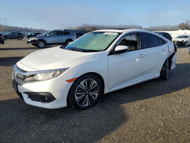 2HGFC1F72GH639824 - 2016 HONDA CIVIC EXL WHITE photo 1