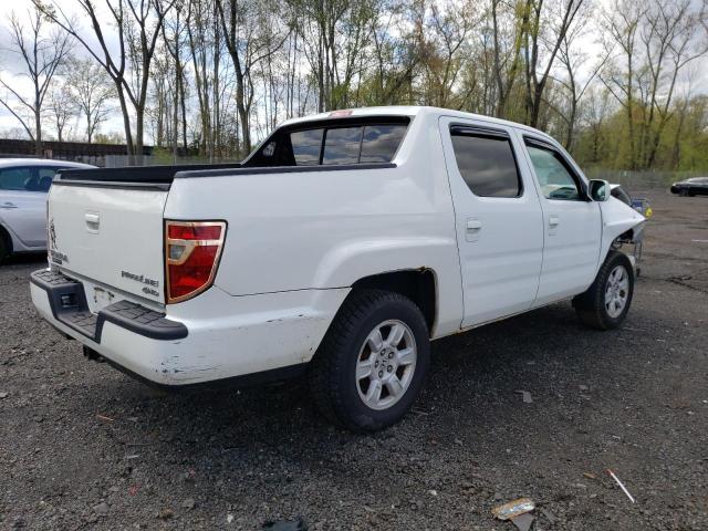 5FPYK1F47AB003369 - 2010 HONDA RIDGELINE RTS WHITE photo 3