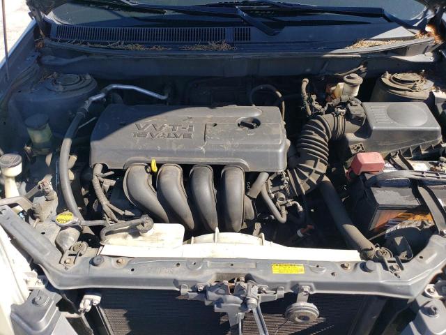 2T1KR32E25C551973 - 2005 TOYOTA COROLLA MA XR GRAY photo 11