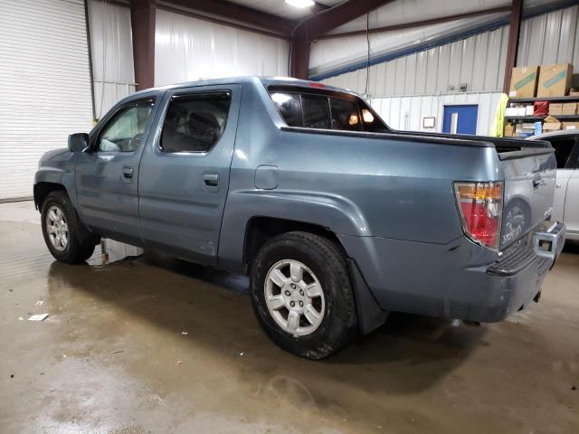 2HJYK16566H515106 - 2006 HONDA RIDGELINE RTL TURQUOISE photo 2