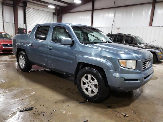 2HJYK16566H515106 - 2006 HONDA RIDGELINE RTL TURQUOISE photo 4