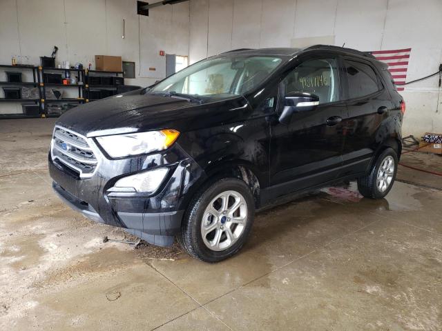 MAJ6S3GL6KC275711 - 2019 FORD ECOSPORT SE Czarny zdjęcie 1