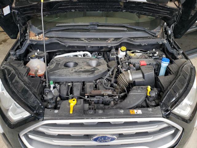 MAJ6S3GL6KC275711 - 2019 FORD ECOSPORT SE Czarny zdjęcie 11