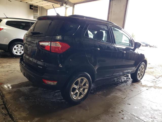 MAJ6S3GL6KC275711 - 2019 FORD ECOSPORT SE Czarny zdjęcie 3