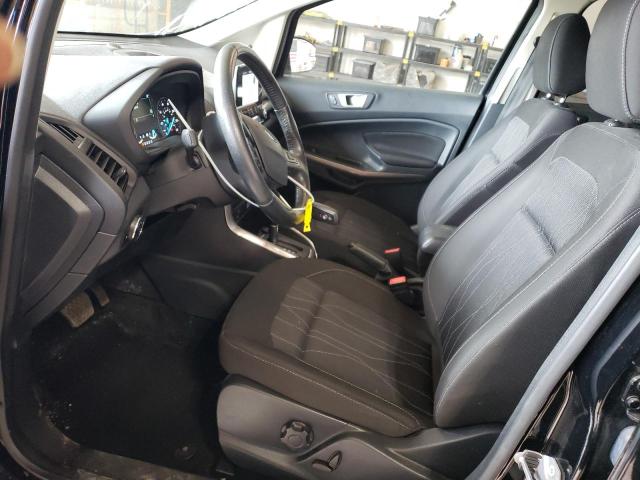 MAJ6S3GL6KC275711 - 2019 FORD ECOSPORT SE Czarny zdjęcie 7