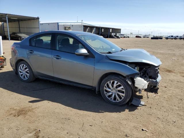 JM1BL1UF5C1545291 - 2012 MAZDA 3 I GRAY photo 4