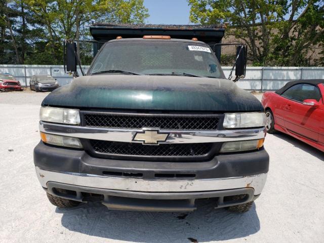 1GBJK34G32E158916 - 2002 CHEVROLET SILVERADO K3500 GREEN photo 5