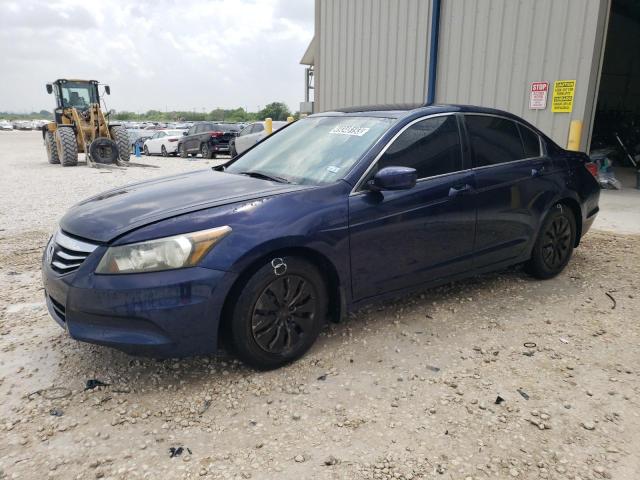 1HGCP2F34BA109226 - 2011 HONDA ACCORD LX BLUE photo 1