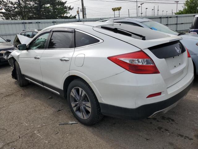 5J6TF2H57DL002155 - 2013 HONDA CROSSTOUR EXL WHITE photo 2