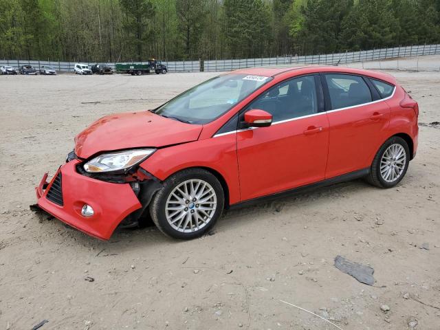 1FAHP3M27CL274770 - 2012 FORD FOCUS SEL RED photo 1
