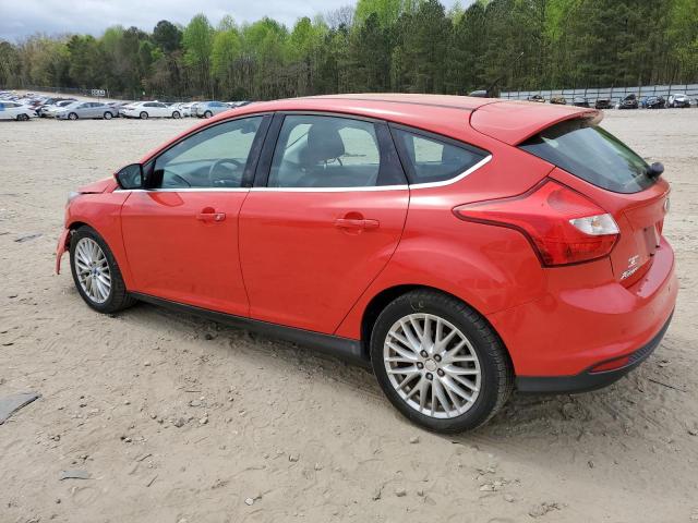 1FAHP3M27CL274770 - 2012 FORD FOCUS SEL RED photo 2