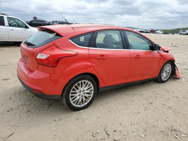 1FAHP3M27CL274770 - 2012 FORD FOCUS SEL RED photo 3