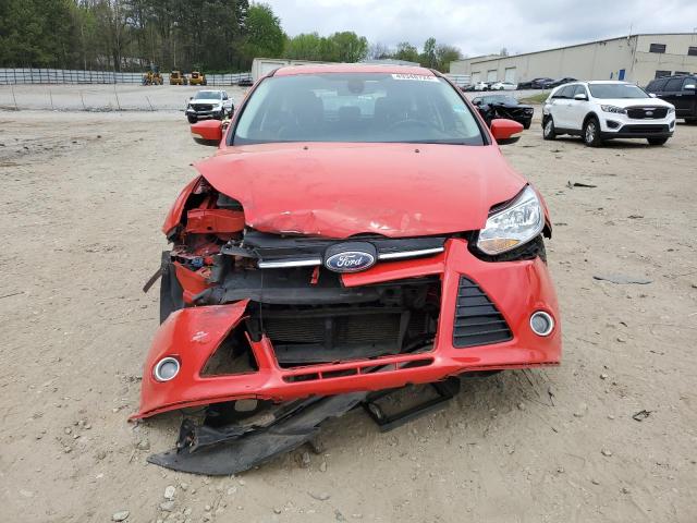 1FAHP3M27CL274770 - 2012 FORD FOCUS SEL RED photo 5