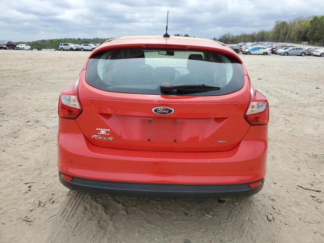 1FAHP3M27CL274770 - 2012 FORD FOCUS SEL RED photo 6