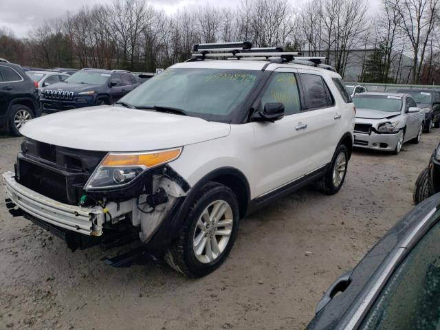 1FMHK8D85BGA70708 - 2011 FORD EXPLORER XLT WHITE photo 1