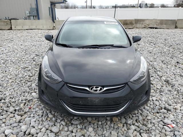 KMHDH4AE8BU109325 - 2011 HYUNDAI ELANTRA GLS BLACK photo 5