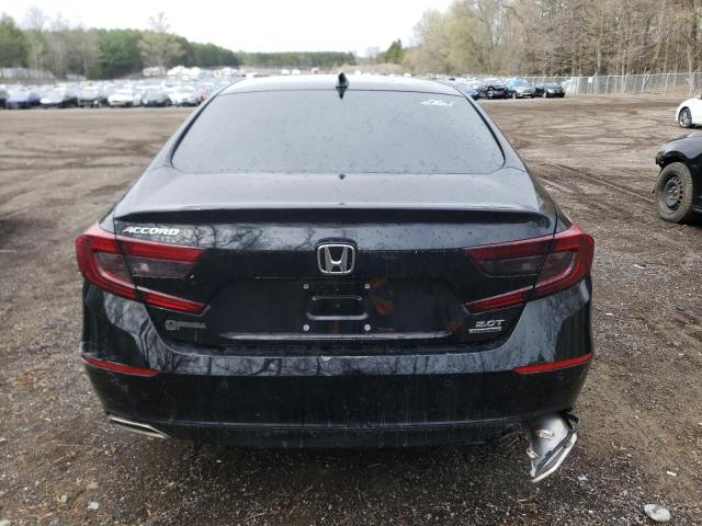 1HGCV2F92MA800154 - 2021 HONDA ACCORD TOURING BLACK photo 6