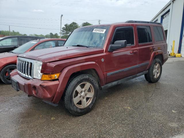 1J8HG48P17C584952 - 2007 JEEP COMMANDER BURGUNDY photo 1