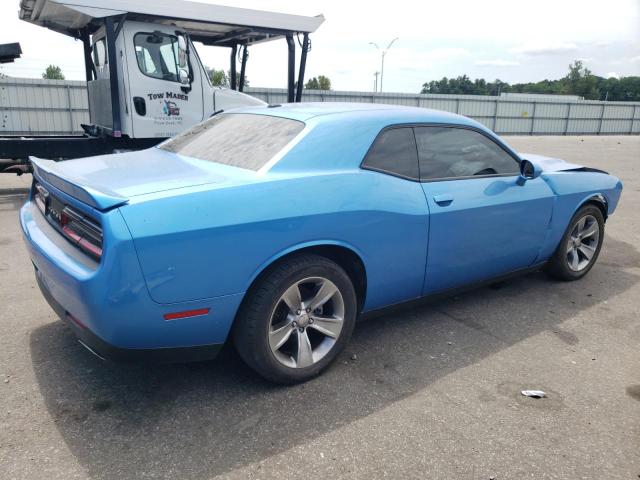 2C3CDZAG3KH672185 - 2019 DODGE CHALLENGER SXT BLUE photo 3