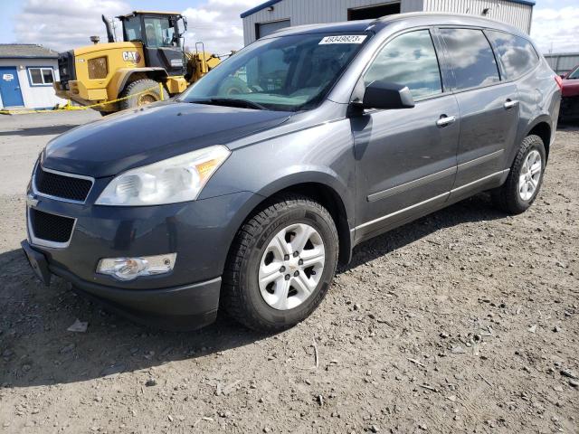 1GNKVEED5BJ225800 - 2011 CHEVROLET TRAVERSE LS CHARCOAL photo 1