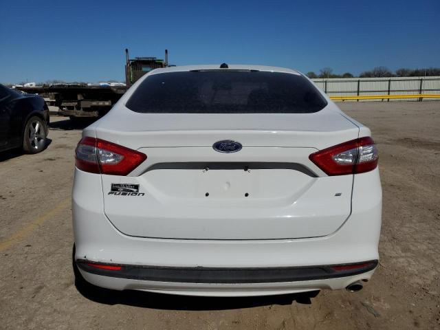 3FA6P0H71DR347081 - 2013 FORD FUSION SE WHITE photo 6