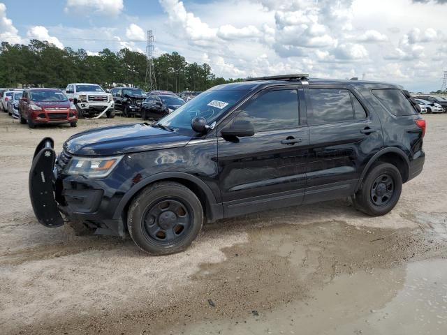 1FM5K8AT4JGA58012 - 2018 FORD EXPLORER POLICE INTERCEPTOR BLACK photo 1