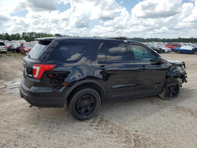 1FM5K8AT4JGA58012 - 2018 FORD EXPLORER POLICE INTERCEPTOR BLACK photo 3