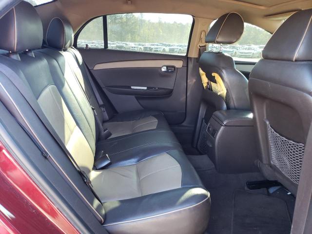 1G1ZE5E71BF213463 - 2011 CHEVROLET MALIBU LTZ მუქწითელი ფოტო 10