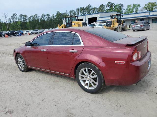 1G1ZE5E71BF213463 - 2011 CHEVROLET MALIBU LTZ MAROON photo 2