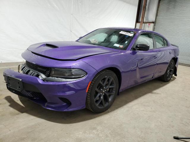 2C3CDXHG4PH615639 - 2023 DODGE CHARGER GT PURPLE photo 1