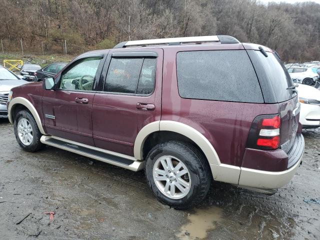 1FMEU74E67UB62092 - 2007 FORD EXPLORER EDDIE BAUER BURGUNDY photo 2