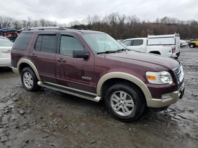 1FMEU74E67UB62092 - 2007 FORD EXPLORER EDDIE BAUER BURGUNDY photo 4