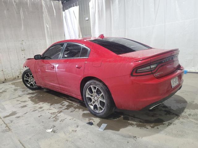 2C3CDXJG7FH748792 - 2015 DODGE CHARGER SXT RED photo 2