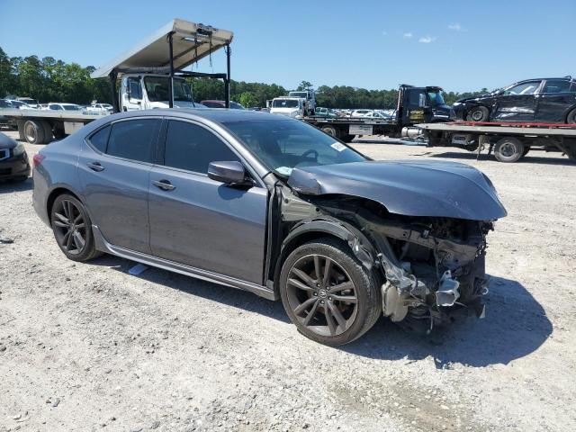 19UUB2F67JA008905 - 2018 ACURA TLX TECH+A GRAY photo 4