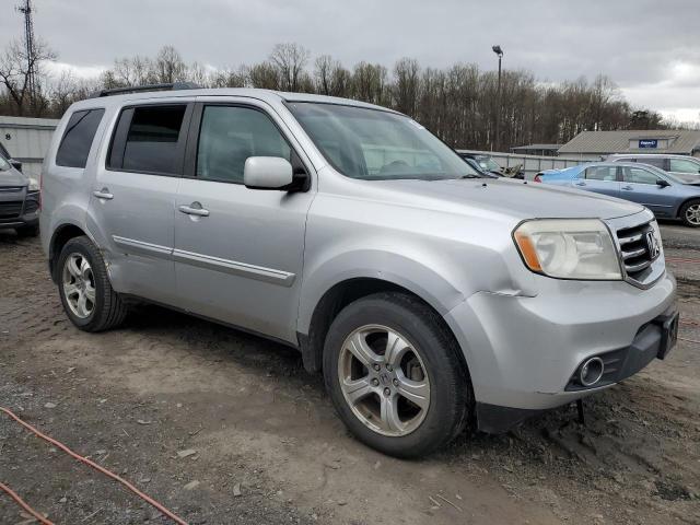 5FNYF4H75CB017487 - 2012 HONDA PILOT EXLN SILVER photo 4