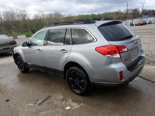 4S4BRCKC5B3380005 - 2011 SUBARU OUTBACK 2.5I LIMITED SILVER photo 2