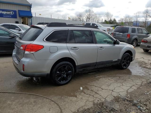 4S4BRCKC5B3380005 - 2011 SUBARU OUTBACK 2.5I LIMITED SILVER photo 3