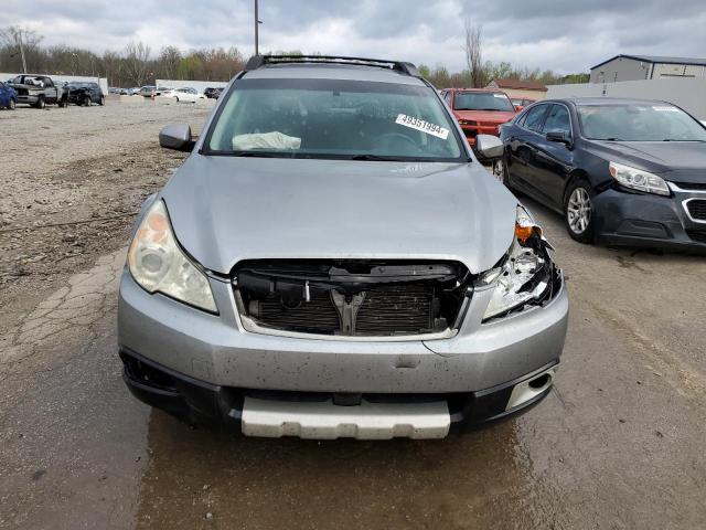 4S4BRCKC5B3380005 - 2011 SUBARU OUTBACK 2.5I LIMITED SILVER photo 5