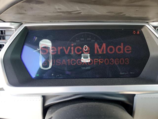 5YJSA1CGXDFP03603 - 2013 TESLA MODEL S 白色 照片 9