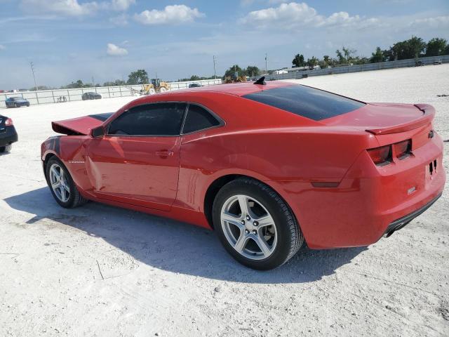 2G1FE1E37C9167060 - 2012 CHEVROLET CAMARO LS RED photo 2