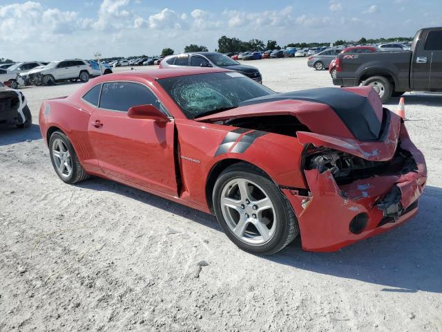 2G1FE1E37C9167060 - 2012 CHEVROLET CAMARO LS RED photo 4