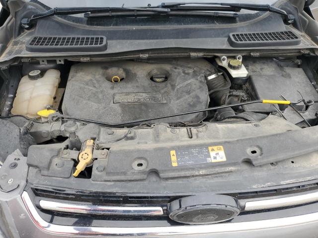 1FMCU9H9XDUC57198 - 2013 FORD ESCAPE SEL GRAY photo 12